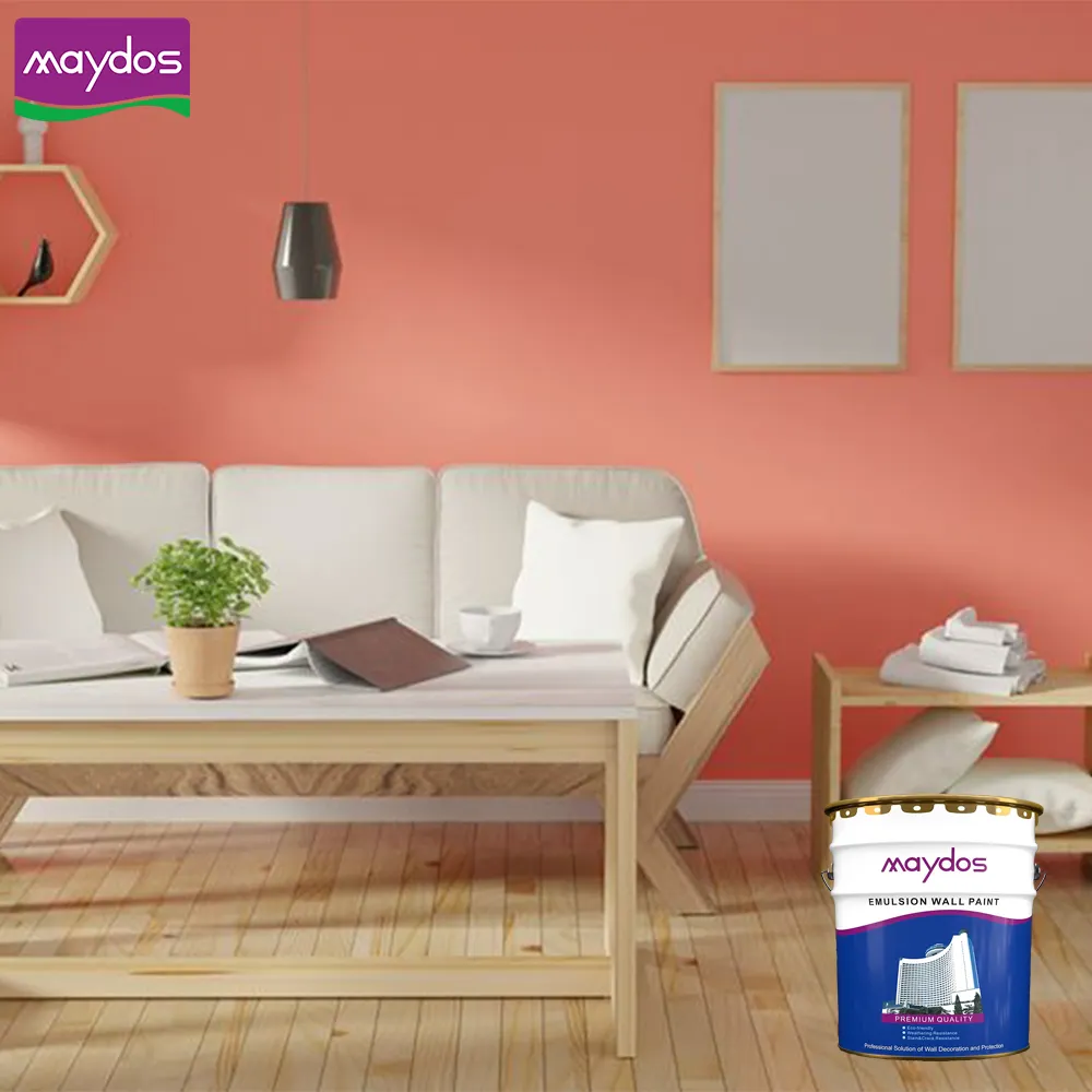 Maydos Bestseller Großhandel Indoor Home Paint Innen dekor flüssige Hotel Wand beschichtung Farben