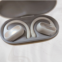 EF606 1 earbud terbuka Fit S50 headphone nirkabel telinga terbuka BT 5.3 dengan mikrofon