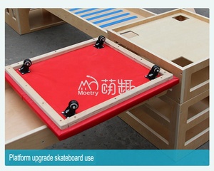 Moetry - Juegos <span class=keywords><strong>de</strong></span> Gimnasia <span class=keywords><strong>de</strong></span> Madera Multifuncionales para Niños, Equipos para Salas Sensoriales, para Guarderías y <span class=keywords><strong>Centros</strong></span> <span class=keywords><strong>de</strong></span> Terapia Infantil - Product Image 5