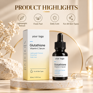 Suero de Vitamina C en Botella con Gotero de 30 ml, Esencia de Belleza con Glutatión, Producción de Cuidado de la Piel OEM ODM - Product Image 2