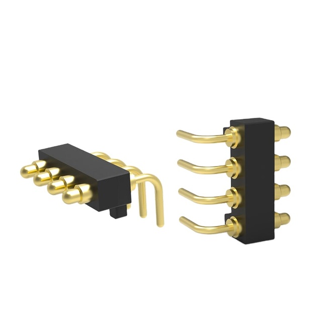Gold Plated Magnetic Pogo Pin Connector for Battery Charging