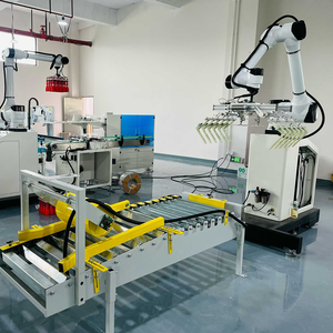 <span class=keywords><strong>Robot</strong></span> de palettisation manuel mécanique pour sacs de 50 kg, machine de palettisation mobile, ligne d'emballage automatique, empilage de boîtes - Product Image 4