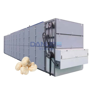 Machine de séchage alimentaire à bande en maille d'acier inoxydable de qualité alimentaire pour aliments pour animaux, champignons et minerai - Product Image 1
