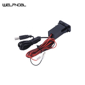 Хорошее качество DC 12V 24V 2 порта аудио <span class=keywords><strong>USB</strong></span> разъем <span class=keywords><strong>USB</strong></span> Автомобильное зарядное устройство для телефона SUZUKI - Product Image 2