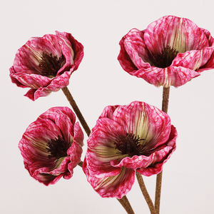 <span class=keywords><strong>Fleur</strong></span> artificielle EVA Real Touch <span class=keywords><strong>fleur</strong></span> de <span class=keywords><strong>coquelicot</strong></span> grande branche <span class=keywords><strong>fausse</strong></span> <span class=keywords><strong>fleur</strong></span> pour la photographie de mariage accessoires de décoration de la maison - Product Image 3