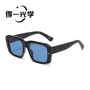 Square Frame <b>Sunglasses</b> UV400 PC Frame Women Sun Protection - Product Image 4