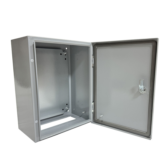 IP65 OEM High Quality Waterproof RAL7035 junction Metal Steel Box for Electrical Panel 60*50*30