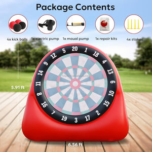 Inflatable bóng đá Bảng Phi Tiêu khổng lồ đá phi tiêu trò chơi ngoài trời sân sau Trò chơi đối với trang chủ - Product Image 4