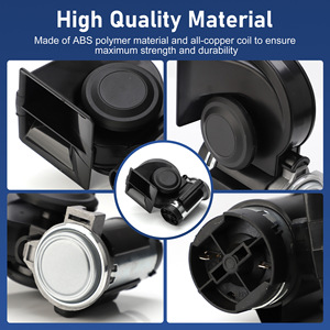 Bocina de Aire Súper Potente de 150 dB y 12 V para Automóvil, Camión y Motocicleta, Diseño Compacto de Alto Decibelio - Product Image 5