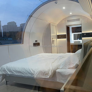 中国スペースカプセルプレハブ折りたたみ式その他プレハブ住宅モダンコンテナスペースカプセルホテル - Product Image 5