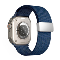 Bracelet de montre de sport magnétique en nylon tressé Win-Win pour Apple Watch 42mm 46mm 49mm pour IWatch Series 11 10 9 8 7 6 5 Ultra 3 Strap