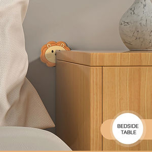 Protector de Puerta de Silicona con Diseño de Dibujos Animados, Amortiguador de Impactos, Adhesivo, Silencioso, Antideslizante, para Mejoras del Hogar - Product Image 4