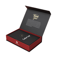 Hochwertige Starre Buchförmige Magnetverpackungsbox aus Pappe mit Anpassbarer Größe & Logo für Schmuck, Uhren & Brillen