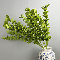Plantes artificielles modernes de type Clochettes d'Irlande, feuillage de qualité supérieure, longues tiges, pour arrangements floraux de mariage et décoration intérieure