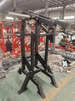 Machine de musculation professionnelle Viking Press à charge libre pour exercices des mollets et des épaules