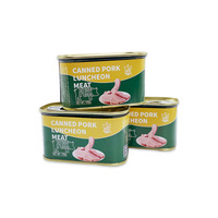 Factory Supply Nutritious Instant Health Survival Sterilized Canned Pork Luncheon Meat Salt Preservation 3 Year Shelf Life No