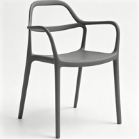 Ensemble de table et de chaises de jardin en plastique moderne, durable et écologique pour une utilisation en parc