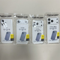 Coques de téléphone antichoc transparentes en TPU pour iPhone 18 Pro Max 17 Air 17 16 15 14 13 12 11 Xs Xr Xs Max 7 8 Plus – Housse transparente Space Cover