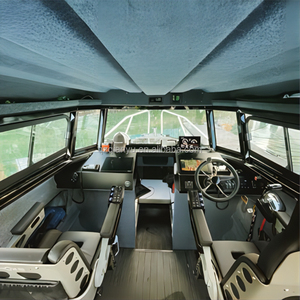 <span class=keywords><strong>Barco</strong></span> de Pesca Profesional, Modelo Clásico, Soldado, Deportivo, de Alta Velocidad, con Cabina, de Aluminio, con Motor Fuera de Borda - Product Image 3