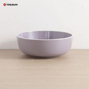 18 Piece Sample Available Restaurant <b>Dinnerware</b> <b>Sets</b> White Edge Ceramic Tableware <b>Set</b> Light Purple Modern <b>Dinnerware</b> <b>Set</b> <b>for</b> <b>6</b> - Product Image 3