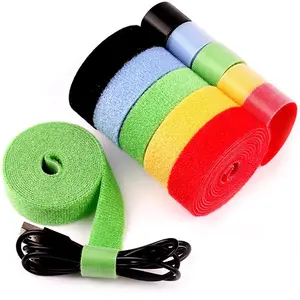 Wholesale Nylon and Polyester Hook and Loop Tape Cable Tie