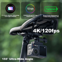 Caméra d'action Osmo Action 4 4K avec vision nocturne pour la moto, le VTT, capteur 1/1.3 pouce, angle large de 155°, étanche jusqu'à 10 m