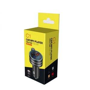 Kit de modulador con <span class=keywords><strong>Bluetooth</strong></span> 5,0 para coche, transmisor FM manos libres, reproductor de Audio MP3, carga rápida QC3.0, Cargador USB Dual para coche - Product Image 6