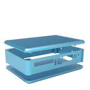 Kotak penutup kabel elektronik presisi casing kotak aluminium kualitas tinggi kustom oleh layanan mesin CNC - Product Image 1