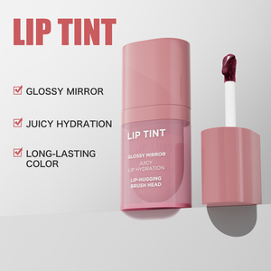 Gloss à lèvres repulpant effet miroir 5ml en gros, marque privée, sans cruauté animale, soin des lèvres en stick, longue tenue, végétalien, avec paillettes - Product Image 4