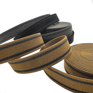 Custom 1.5 Inch Non-Slip Rubber <strong>Elastic</strong> Band <strong>Nylon</strong> Webbing <strong>Elastic</strong> Span for Bags Other Applications - Product Image 5