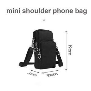 מפעל ישיר מותאם אישית רב תכליתיים ניילון צלב גוף חיצוני crossbody מיני זרוע קטנה כף היד שקית טלפון נייד שקיות - Product Image 5