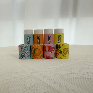 Tubes en papier personnalisés avec emballage en tube de dessin animé pour baume à lèvres, déodorant, tube en papier - Product Image 4