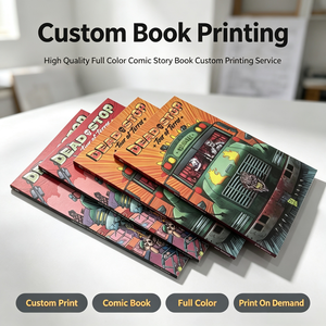 Impresión de Cómics a Todo Color de Alta Calidad, Servicio de Impresión Offset a Bajo Precio para Novelas Gráficas y Cómics Fotográficos - Product Image 1