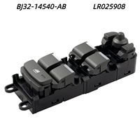Interruptor Maestro de Elevalunas Eléctrico Lado del Conductor BJ3214540AB/BJ32-14540-AB LR025908 Compatible con Range Rover Evoque 2011-2019