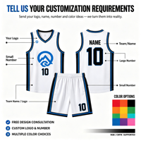 QuestLink Herren Hochwertiges Star-Basketballtrikot Stickerei Wärmeübertragungsdruck Team-Uniform Sommer-Sportbekleidung