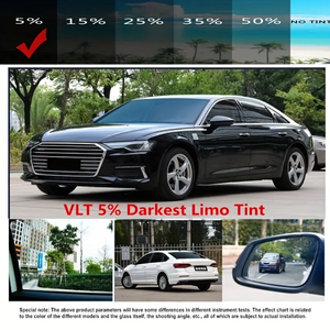 VLT70 % 50% 35% 15% 5% aislamiento térmico de seguridad 2Mil película de vidrio para ventana tinte de ventana de coche PET <span class=keywords><strong>vinilo</strong></span> película protectora para <span class=keywords><strong>ventanas</strong></span> de coche - Product Image 5