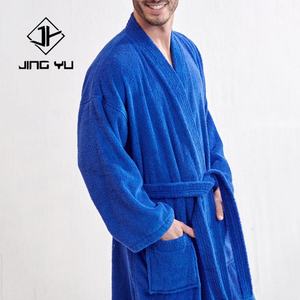 Luxury Unisex Hotel <b>Men's</b> Bathrobe Custom Comfortable Terry Cotton Home Bamboo Bathrobe Home Clothes <b>Men's</b> Suit - Product Image 5