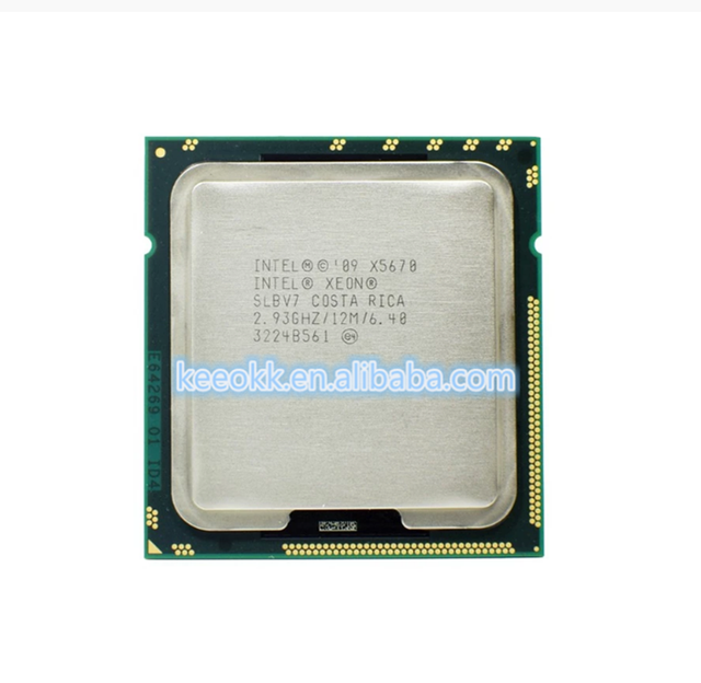 2.933 Twelve-Thread CPU Processor 12M 95W LGA 1366C Intel Xeon X5670 5670