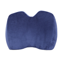 Coussin de soutien lombaire ergonomique en mousse à mémoire de forme pour voiture, améliore la posture, soulage les douleurs dorsales, lavable et amovible