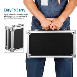 Échantillon gratuit 25 ans fournisseur d'Eva étui de voyage rigide et écologique personnalisé fermeture à glissière durable avec insert en mousse - Product Image 3