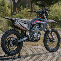 BEIHAI BHJ V6 NB300 moteur moto tout-terrain démarrage électrique 4 temps Moto Cross 300cc Dirt Bike