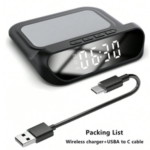 Più popolare <span class=keywords><strong>2</strong></span> <span class=keywords><strong>in</strong></span> <span class=keywords><strong>1</strong></span> caricabatterie wireless multifunzione sveglia 15w <span class=keywords><strong>2</strong></span> <span class=keywords><strong>in</strong></span> <span class=keywords><strong>1</strong></span> caricatore wireless con allarme per dispositivo wireless - Product Image 4