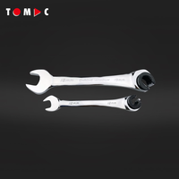 TOMAC Jeu de clés à cliquet professionnelles 12 pièces-Kit d'outils complet de plomberie et automobile avec BMC