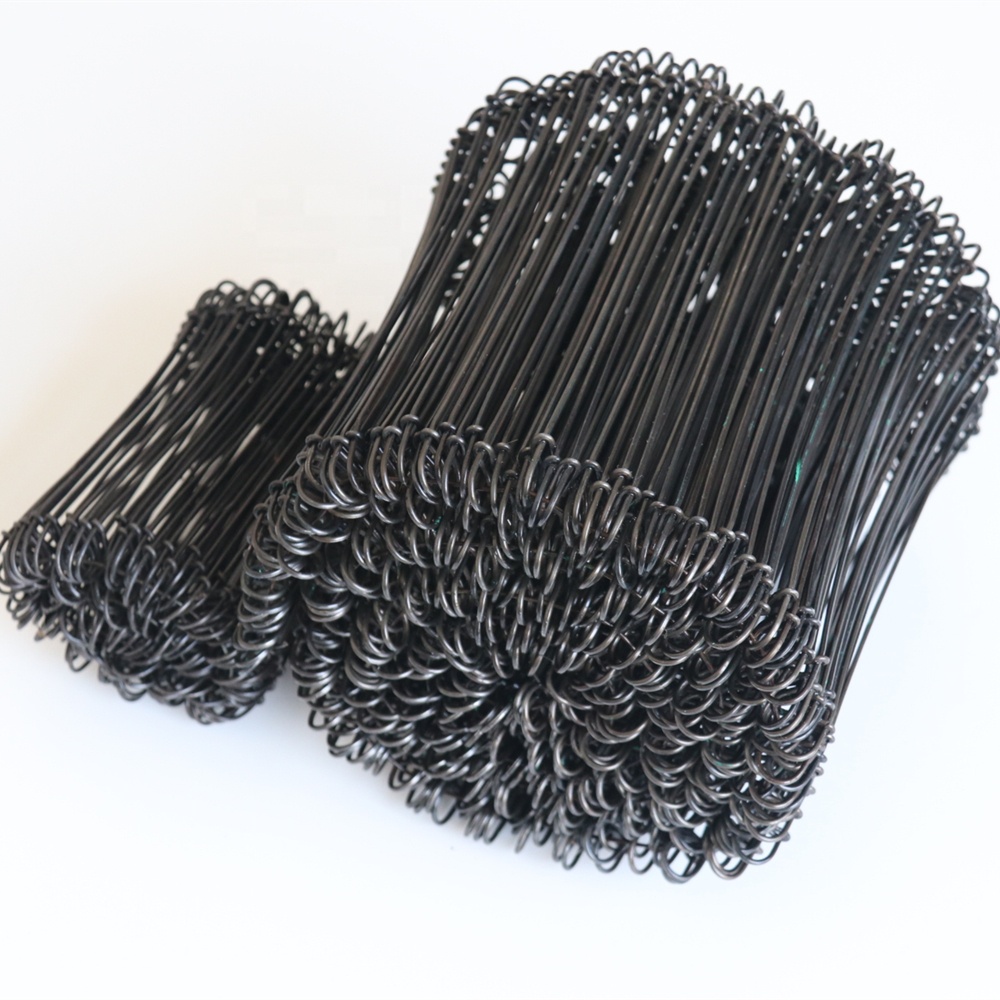Черный отожженный арматурный стержень с двойной петлей, 6 дюймов 8 дюймов 12 дюймов, арматурный стержень с 16 калибрами