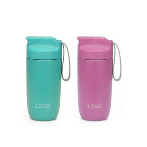 16oz 450ml Wide Mouth Stainless Steel Vacuum Insulated GYM Metal <b>Shaker</b> <b>Bottle</b> Custom Logo Steel Cup - Product Image 1