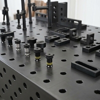 Nouvelle table de soudage 3D robuste en acier Q355, plateforme de fixation flexible, fabrication métallique, assemblage, conception personnalisée, surface nitridée