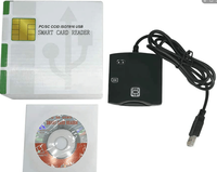 Usb-Interface Programmeur Smart Chip Emv Sim Eid Kaartlezer Schrijver Blank Programmeerbaar Lte Usim 4G Cd Sim
