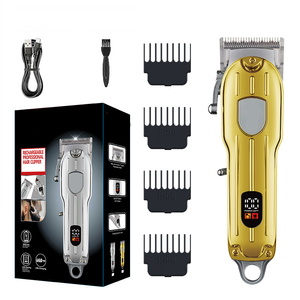 Cortadora de Pelo Eléctrica Profesional, Recortadora de Barba Recargable, Máquina de Corte de Pelo para Hombre, Afeitadora - Product Image 4