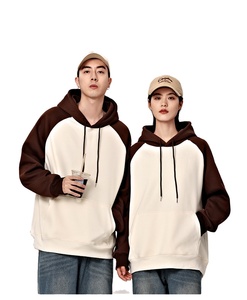 Invierno nuevo 400g Heavy <span class=keywords><strong>Clash</strong></span> engrosado y acolchado émbolo manga Tops mujeres y hombres sudaderas con capucha - Product Image 1