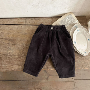 1 pièce étiquette personnalisée coton côtelé printemps automne nouveau-né enfant en bas âge garçons filles vêtements neutre bébé jupe <span class=keywords><strong>Legging</strong></span> - Product Image 6